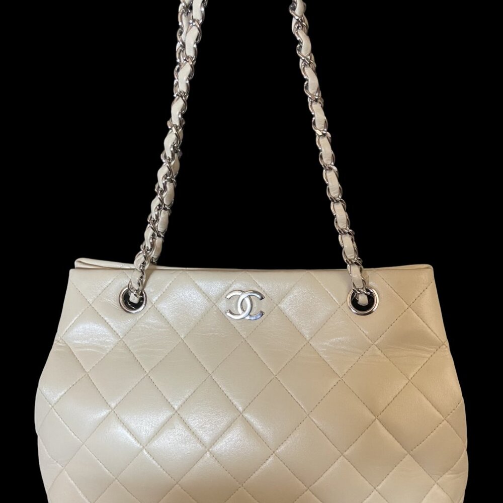 Chanel Beige Shoulder Bag